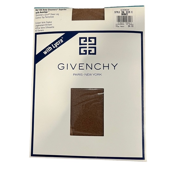 *SOLD*Vintage 1993 Givenchy Lycra 156 Body Gleamers Control Top Pantyhose Lot - Picture 6 of 8